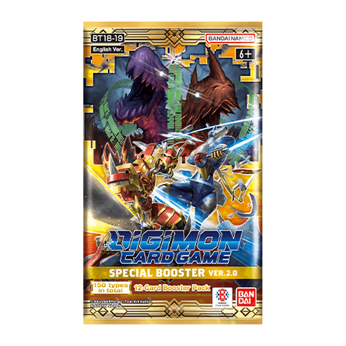 Digimon Card Game: SPECIAL BOOSTER Ver.2.0 [BT18-19] Booster Pack