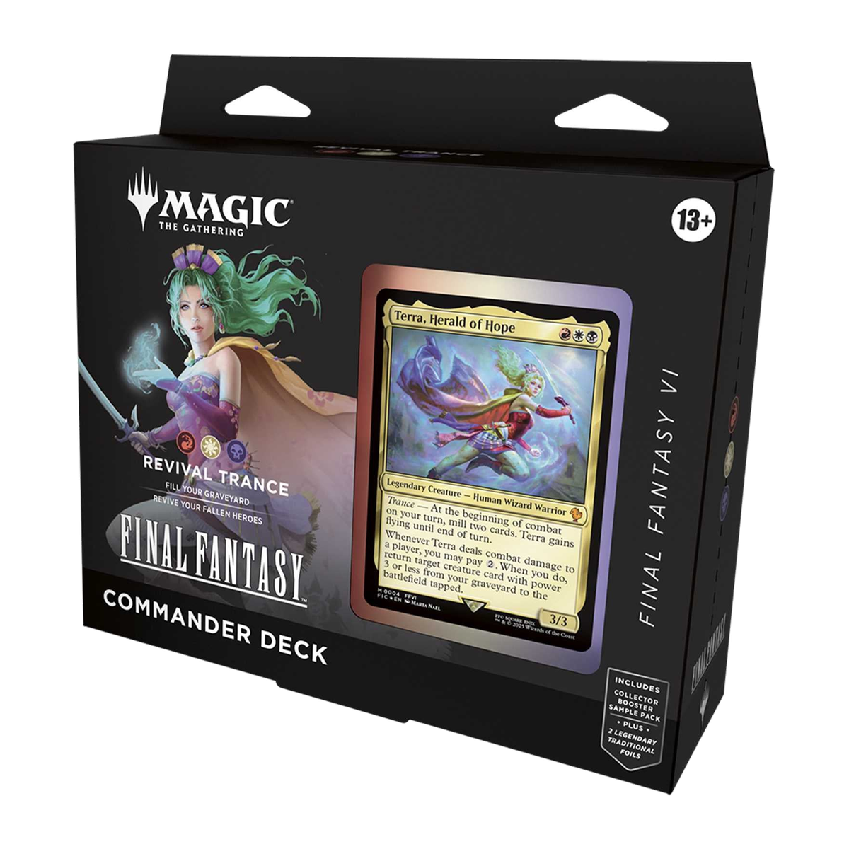 Magic: The Gathering — Final Fantasy Commander Deck — Revival Trance — English