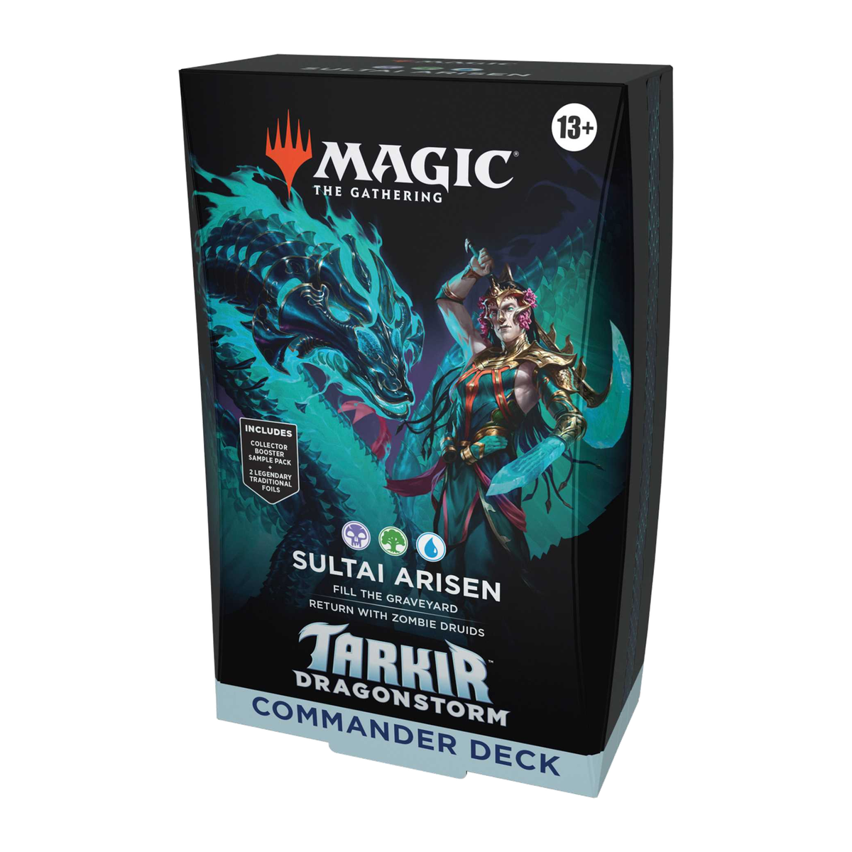 Magic: The Gathering — Tarkir: Dragonstorm Commander Deck — Sultai Arisen — English