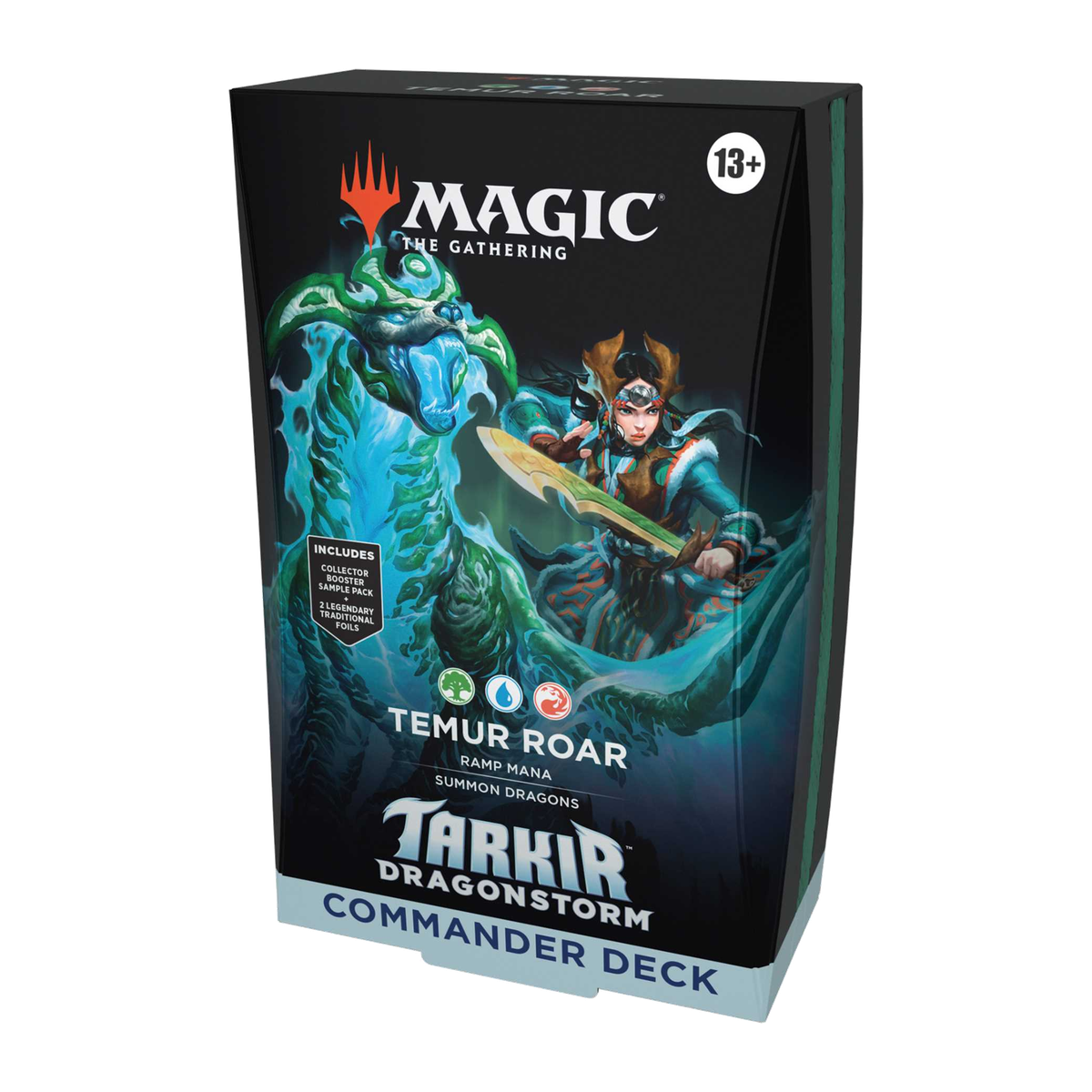 Magic: The Gathering — Tarkir: Dragonstorm Commander Deck — Temur Roar — English