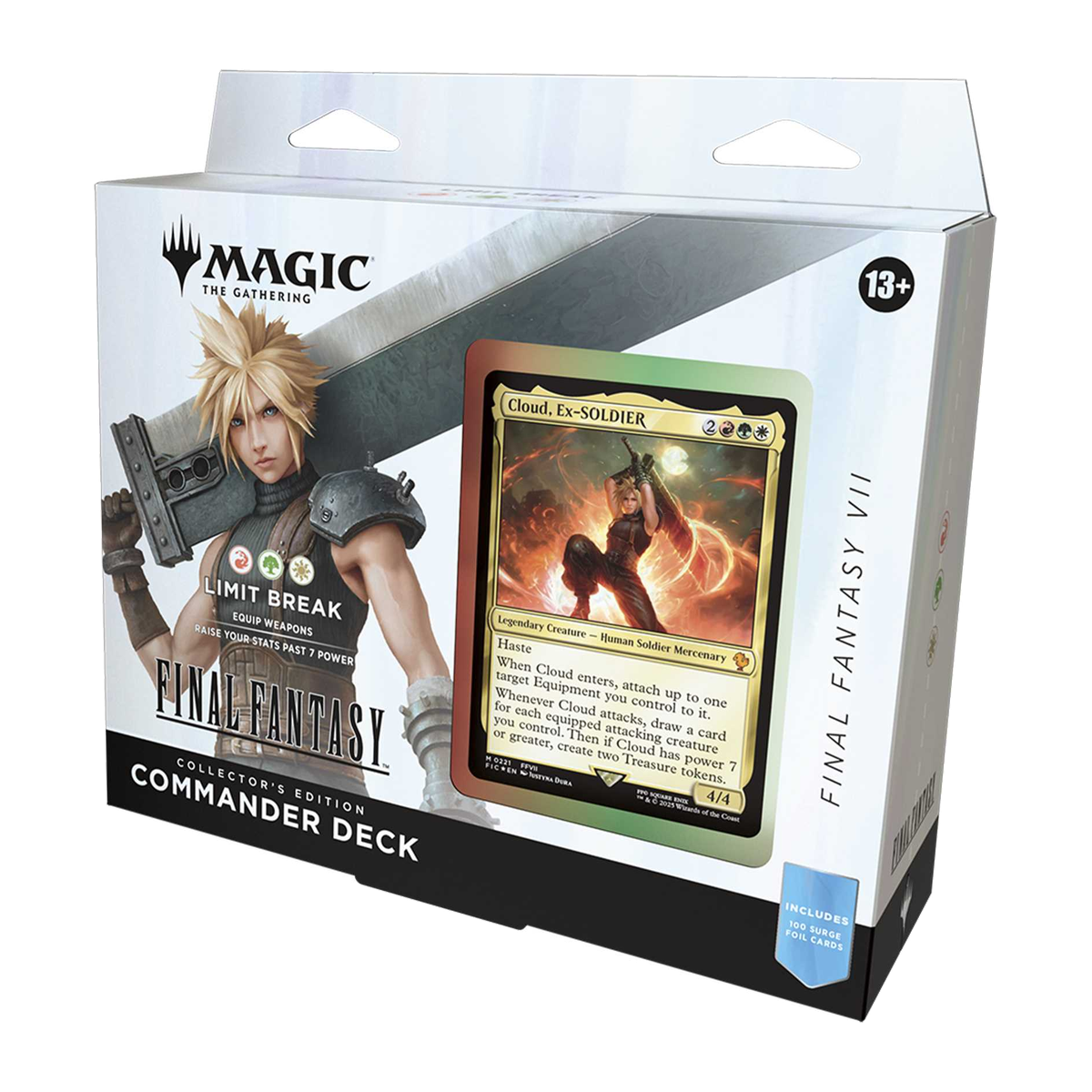 Magic: The Gathering — Final Fantasy Collector Commander Deck — Limit Break — English