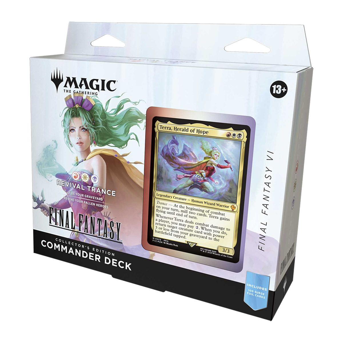 Magic: The Gathering — Final Fantasy Collector Commander Deck — Revival Trance — English