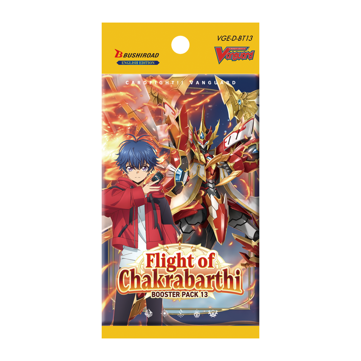 Cardfight!! Vanguard — Flight of Chakrabarthi [D-BT13] Booster Pack — English