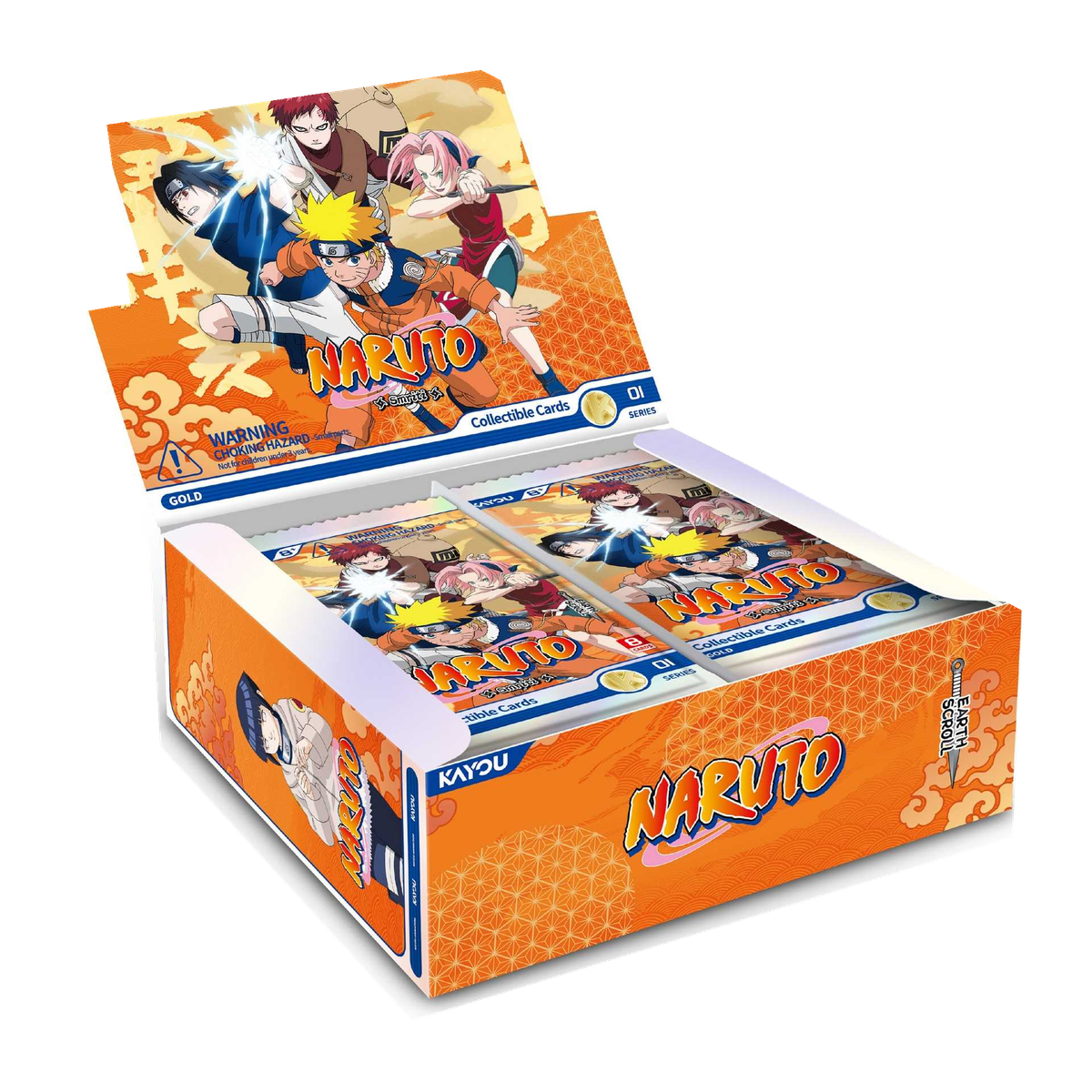 Naruto Smriti - Earth Scroll Series 01 - Booster Box (20 Packs) - English EMEA