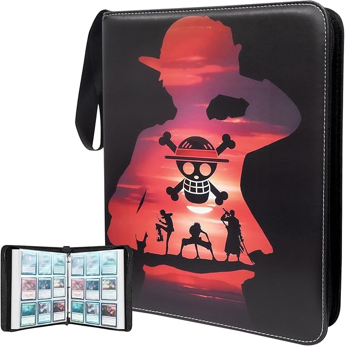 1080 Pockets One Piece Card Binder,Portable Waterproof PU Storage Album