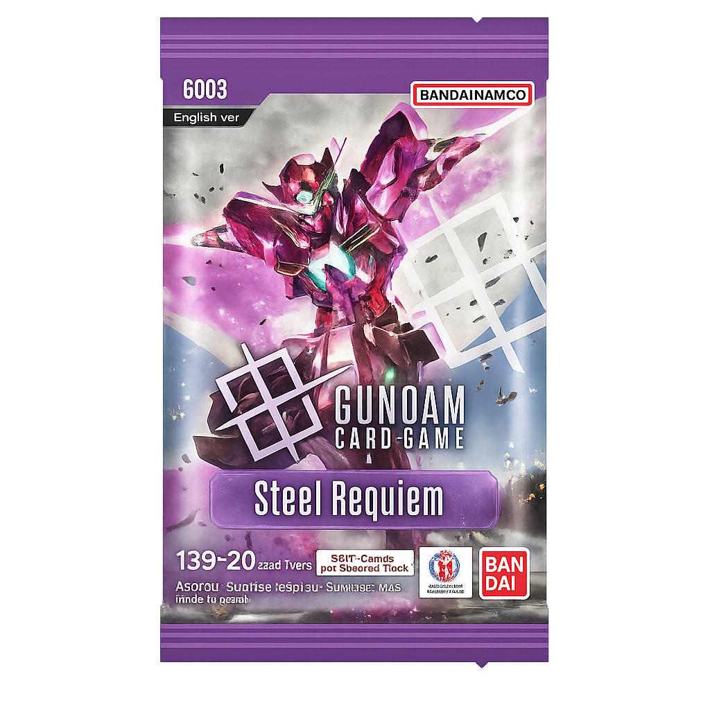 Gundam Card Game: Steel Requiem [GD03] Booster Pack