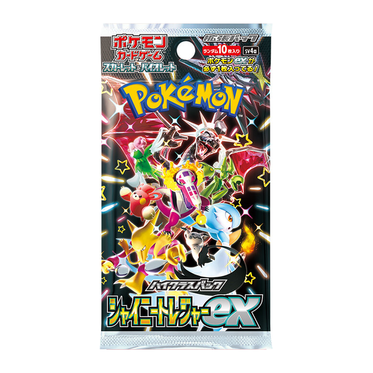 Pokémon Shiny Treasure ex High Class sv4a Japanese Booster Pack