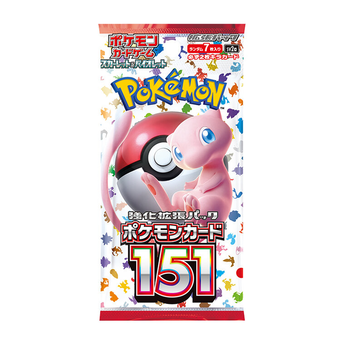 Pokémon 151 sv2a Japanese Booster Pack