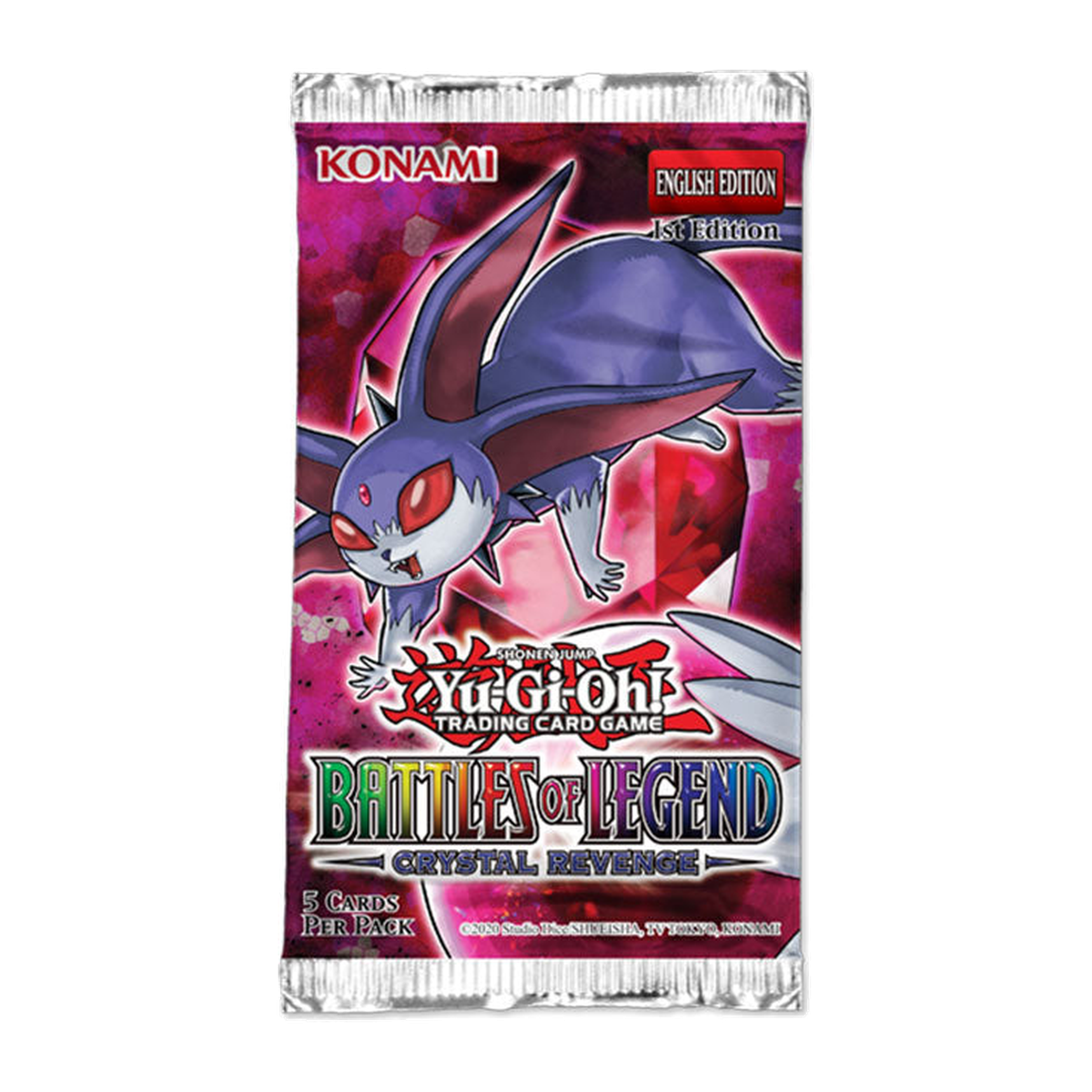 Yu-Gi-Oh! - Battles of Legend: Crystal Revenge Booster Pack