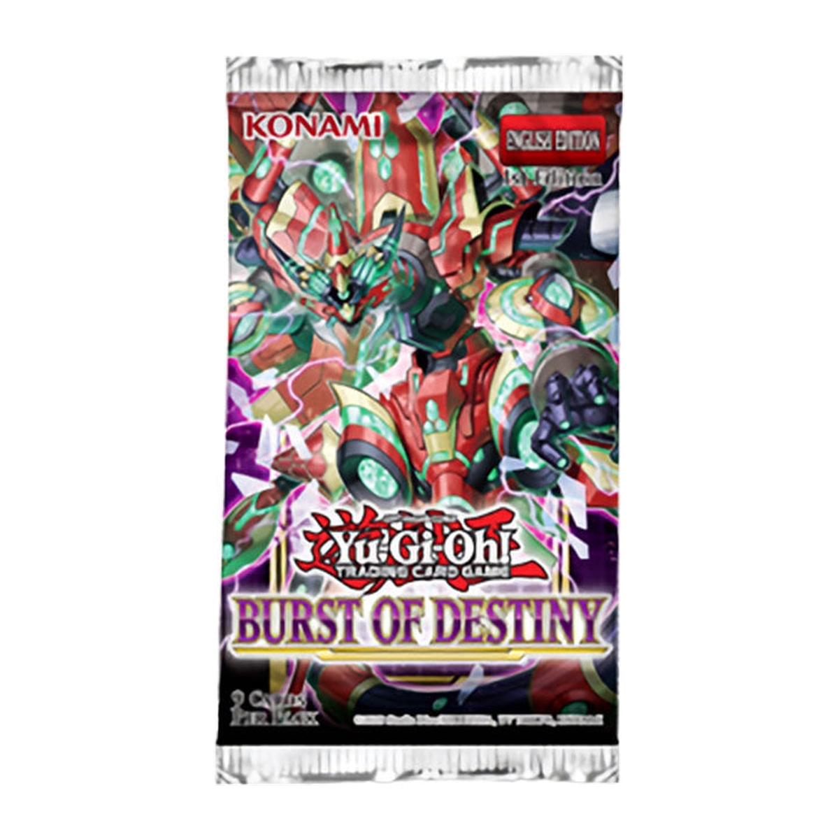 Yu-Gi-Oh! - Burst of Destiny Booster Pack