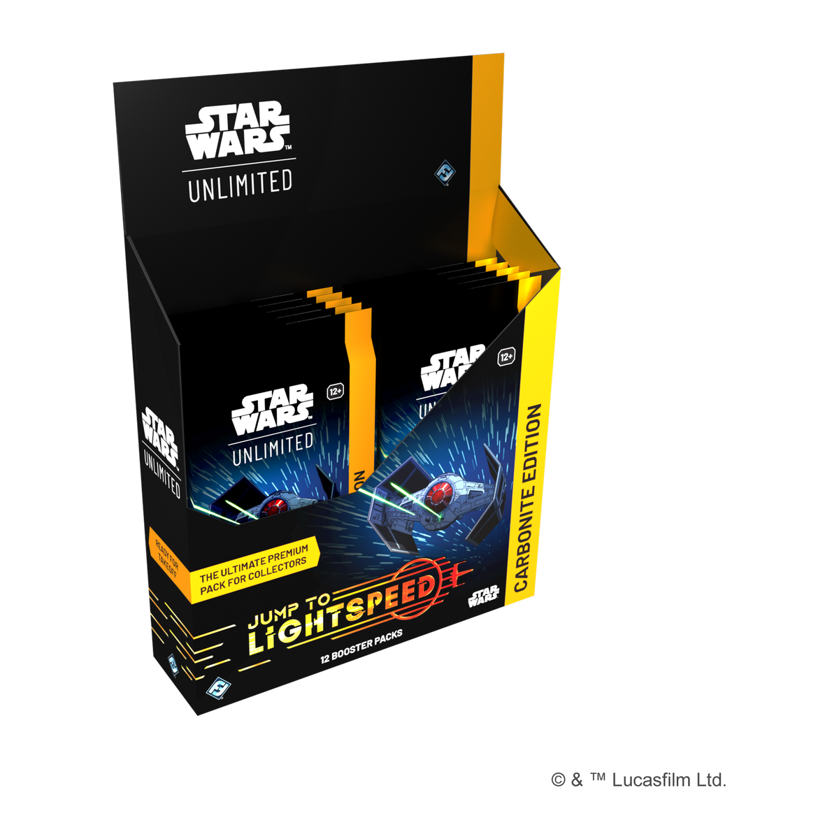 Star Wars Unlimited: Jump to Lightspeed Carbonite Edition Booster Box — English