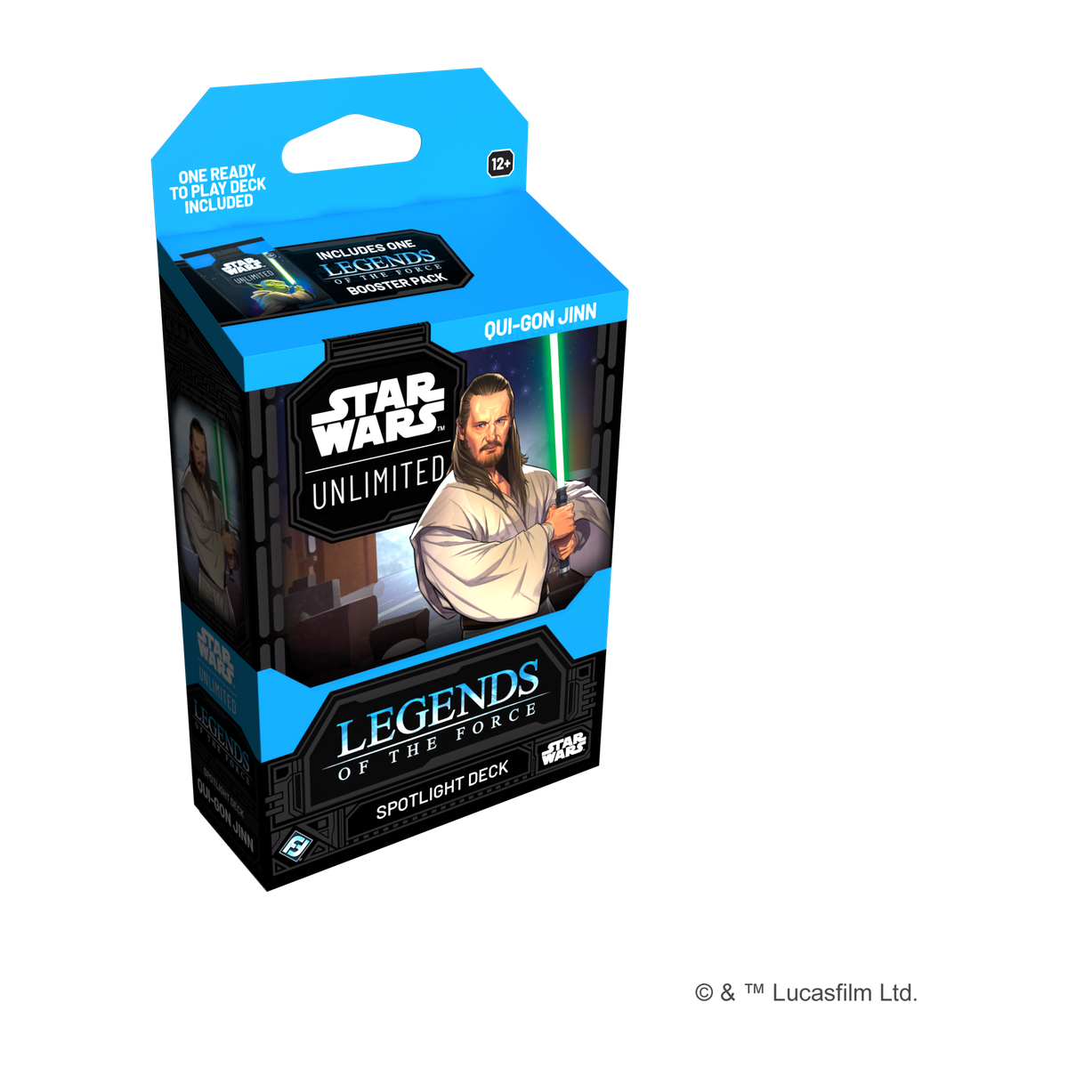 Star Wars Unlimited: Legends of the Force Spotlight Deck — Qui-Gon Jinn — English