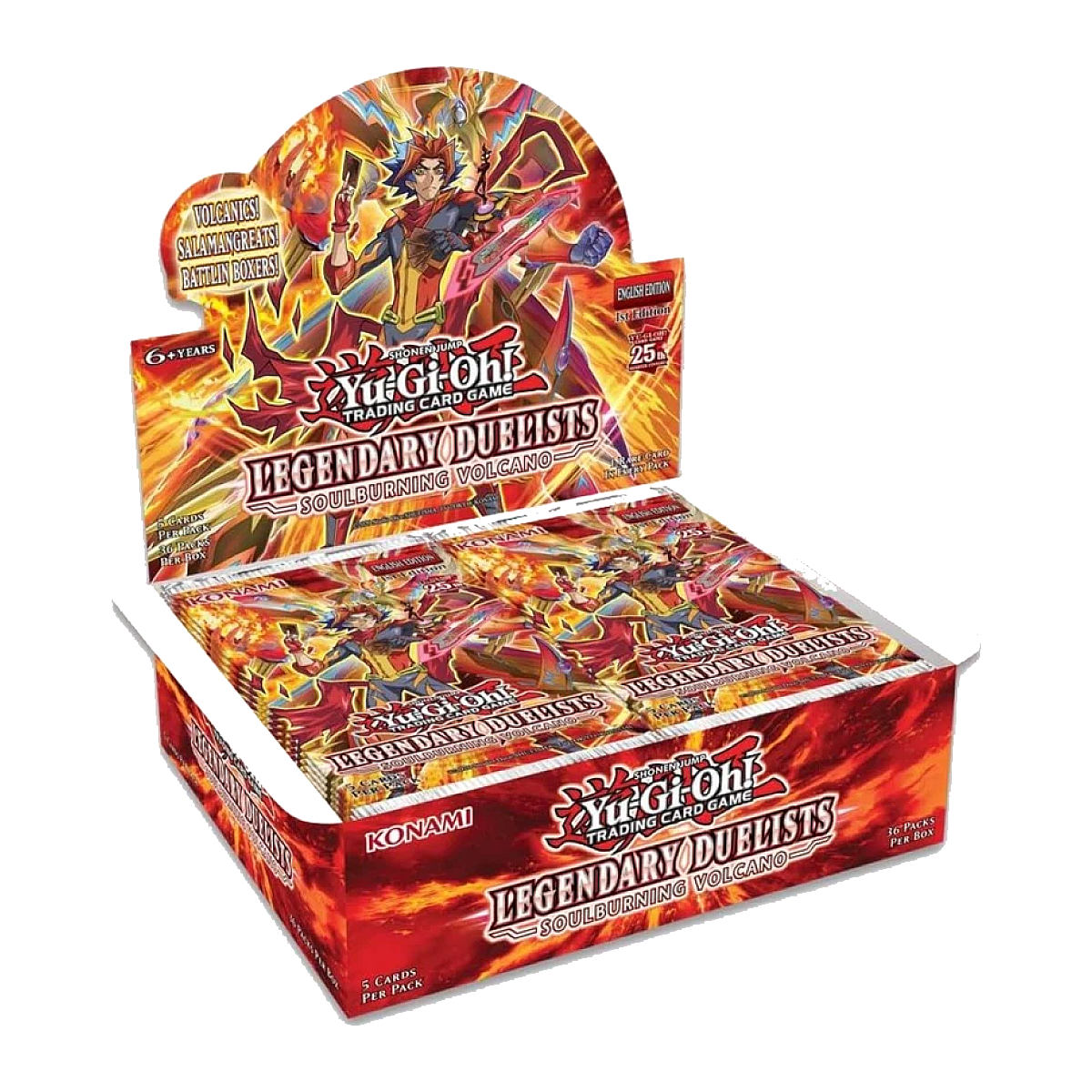 Yu-Gi-Oh! - Legendary Duelists: Soulburning Volcano Booster Box