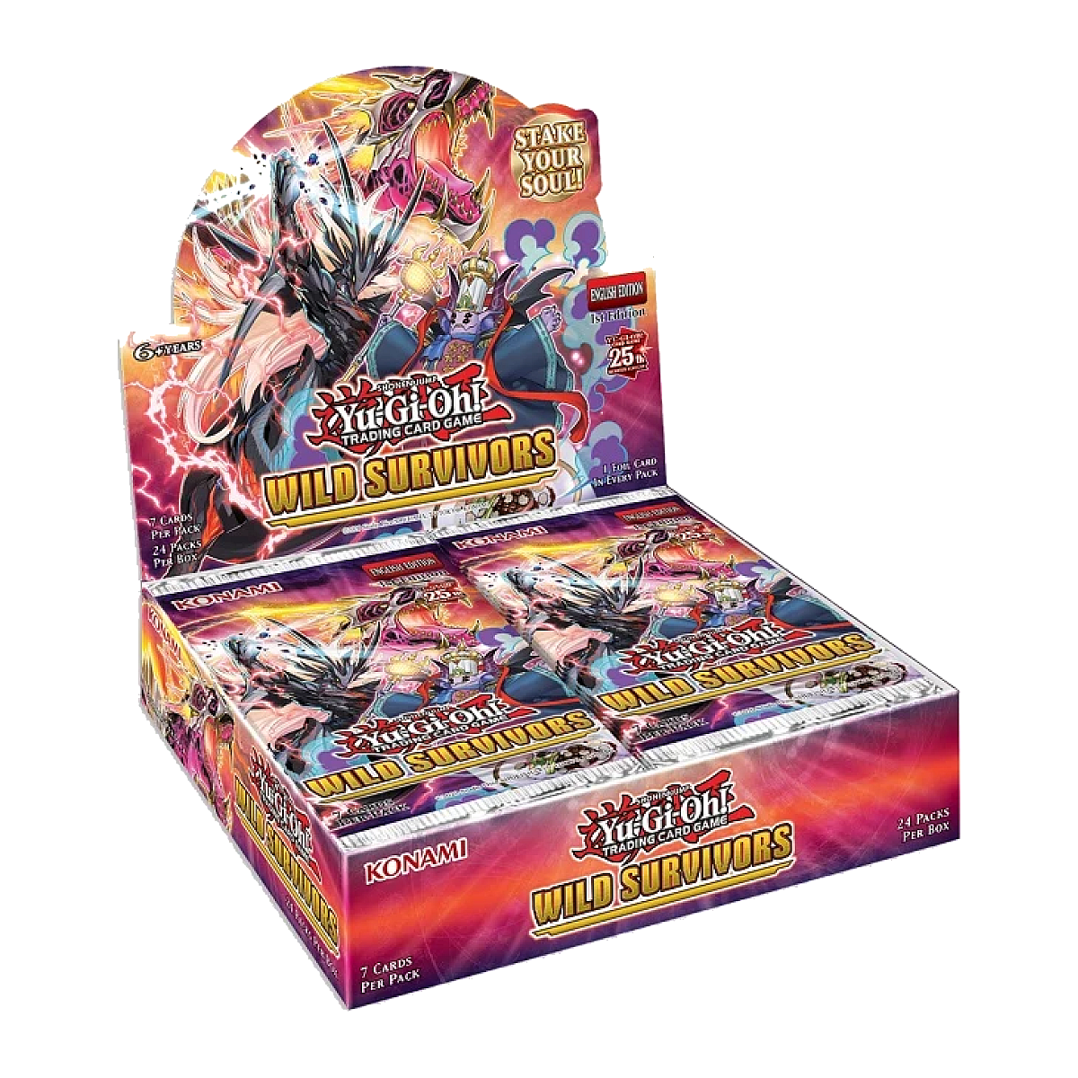 Yu-Gi-Oh! - Wild Survivors Booster Box